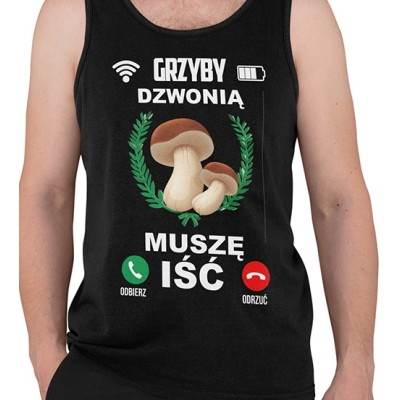 TANK TOP grzyby GRZYBY DZWONIĄ